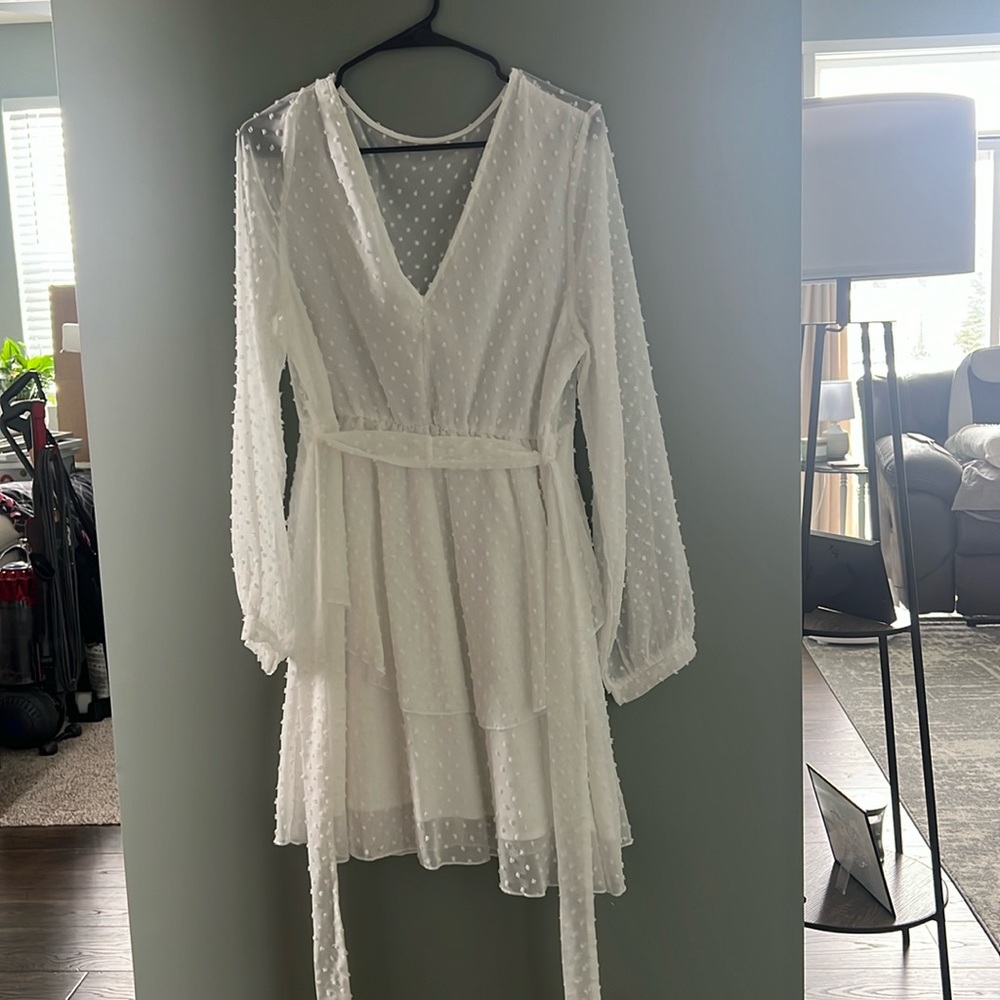 White dress